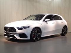Aクラス A45 S 4MATIC+ Bluetooth接続 ETC LEDヘッドライト TV アイドリングストップ クルーズコントロール コネクテッド機能 シートヒーター ナビ バックモニター パワーシート 横滑り防止装置 中古車画像