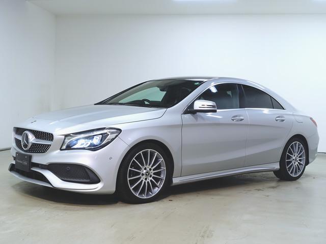 CLAクラス CLA180 AMGスタイル AMGプレミアムパッケージ レーダーセーフティーパッケージ シートヒーター パワーシート トランクスルー フロアマット ナビ CD ミュージックサーバー 音楽プレーヤー接続 Bluetooth接続(1枚目)
