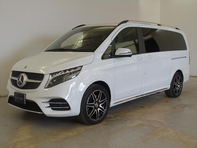 Ｖクラス(メルセデス・ベンツ) Ｖ２２０　ｄ　アバンギャルド　ロング　ＡＭＧラインパッケージ　エクスクルーシブシートパッケージ　シートヒーター　シートエアコン　パワーシート　オットマン　３列シート　トランクスルー　フロアマット　ナビ　音楽プレーヤー接続 中古車画像