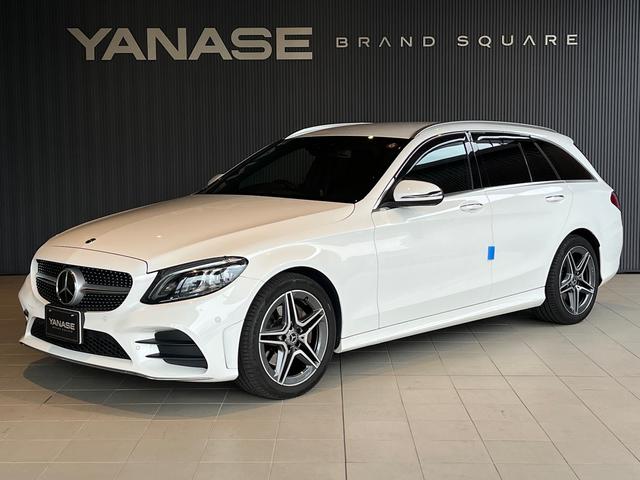 Ｃクラスステーションワゴン(メルセデス・ベンツ) Ｃ２００　ステーションワゴン　アバンギャルド　ＡＭＧライン　レーダーセーフティパッケージ　シートヒーター　パワーシート　トランクスルー　フロアマット　コネクテッド機能　ナビ　音楽プレーヤー接続　Ｂｌｕｅｔｏｏｔｈ接続　ＴＶ　ＥＴＣ　ＬＥＤヘッドライト 中古車画像