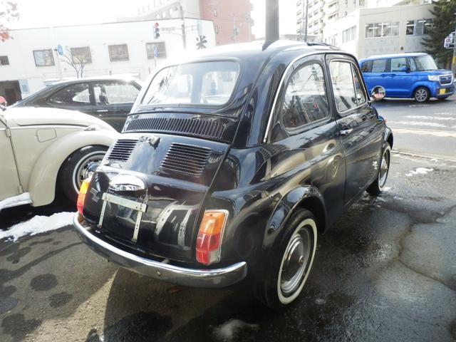 チンクチェント 　１９６９年型　ダークブルー　４ＭＴ　ＦＩＡＴ５００（5枚目）