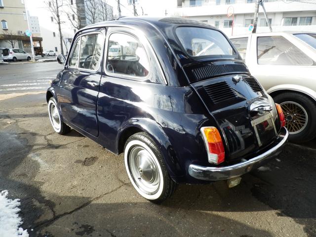 チンクチェント 　１９６９年型　ダークブルー　４ＭＴ　ＦＩＡＴ５００（7枚目）