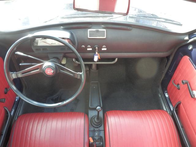 チンクチェント 　１９６９年型　ダークブルー　４ＭＴ　ＦＩＡＴ５００（13枚目）