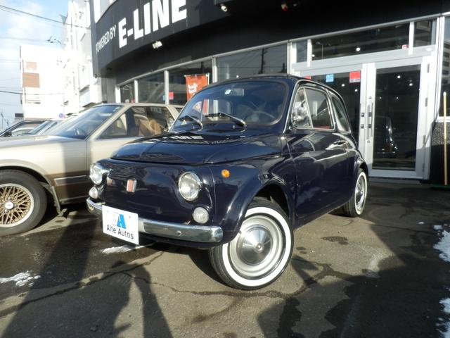 チンクチェント 　１９６９年型　ダークブルー　４ＭＴ　ＦＩＡＴ５００（42枚目）