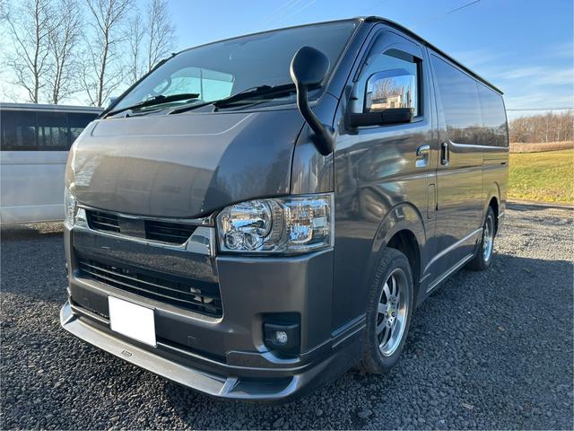 ハイエースバン 　４ＷＤ　ＥＴＣ　バックカメラ　ナビ　両側スライドドア　ＡＴ　Ｂｌｕｅｔｏｏｔｈ　エアコン　パワーウィンドウ　運転席エアバッグ（3枚目）