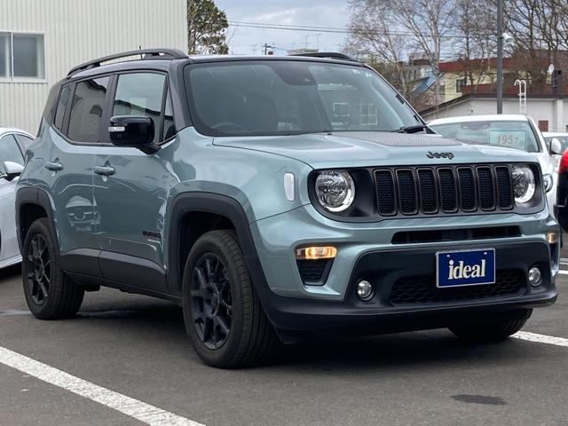 ジープ・レネゲード４ｘｅ アップランド　４ｘｅ　限定車　フルセグナビ　ＡＣＣ　ＡｐｐｌｅＣａｒＰｌａｙ　シートヒーター　ステアリングヒーター　バックカメラ　ＥＴＣ２．０　純正１７インチＡＷ　レーンアシスト（3枚目）