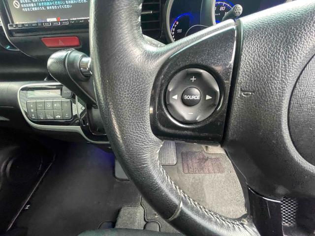 N-BOXカスタム G SSパッケージ 4WD 両側電動スライドドア ナビ TV オートライト HID スマートキー アイドリングストップ 電動格納ミラー ベンチシート CVT 盗難防止システム ABS ESC CD DVD再生 USB(10枚目)