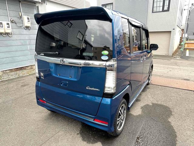 N-BOXカスタム G SSパッケージ 4WD 両側電動スライドドア ナビ TV オートライト HID スマートキー アイドリングストップ 電動格納ミラー ベンチシート CVT 盗難防止システム ABS ESC CD DVD再生 USB(35枚目)