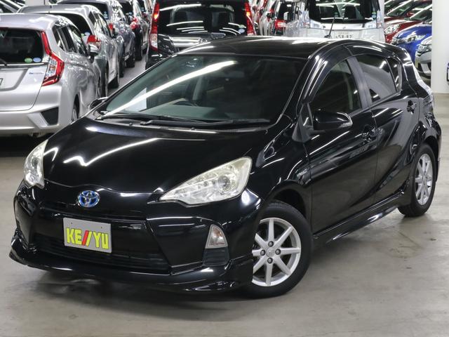 トヨタ アクアG スマートエントリーパッケージ 1オーナー ストラーダ