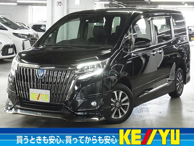 トヨタ エスクァイア ハイブリッドｇｉプレミアムパッケージブラックテーラード モデリスタエアロ 後席モニター カロッツェリア１０インチナビ コムテックドラレコの中古車 グーネット中古車