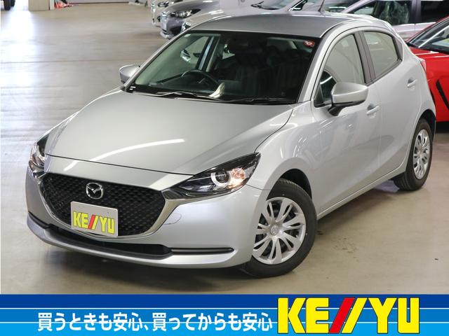 ＭＡＺＤＡ２ １５Ｃ　法人仕様車　マツダコネクトパッケージ　衝突軽減ブレーキ　車線逸脱警報　ＢＳＭ　パーキングセンサー　純正ナビ　バックカメラ　Ｂｌｕｅｔｏｏｔｈオーディオ　ＥＴＣ　スマートキー　アイドリングストップ　ＬＥＤランプ（1枚目）