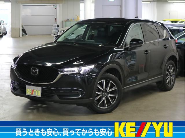 マツダ ＣＸ－５ ＸＤ　Ｌパッケージ　ディーゼルターボ　３６０°ビュー　ＢＳＭ　ＨＵＤ　レーダークルーズ　ＥＴＣ　衝突軽減ブレーキ　車線逸脱警告　シート・ステアヒーター　パワーバックドア　純正ナビ　ＢＴオーディオ　フルセグ　ＬＥＤランプ