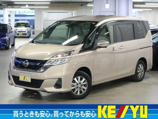 日産 セレナ ｅ－パワー　ＸＶ　アラウンドビュー　パークアシスト　シート・ステアヒーター　純正９インチナビ　両側パワースライド　ブルーレイ　ＢＴオーディオ　フルセグＴＶ　ＥＴＣ　オートクルーズ　スマートキー　フロント・バックソナー