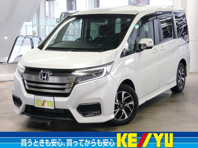 ホンダ ステップワゴンスパーダ スパーダ　後席モニター　純正９インチナビ　バックカメラ