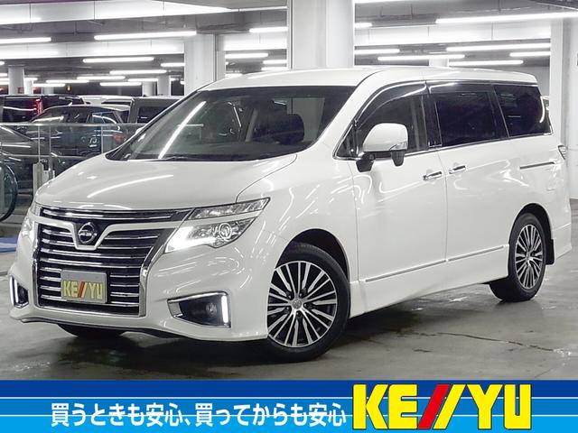 ２５０ハイウェイスターＳ　アルパイン後席モニター＆ナビ　両側電動スライド　バックカメラ　ＢＴオーディオ　フルセグＴＶ　ＣＤ・ＤＶＤ　ＥＴＣ　クルーズコントロール　オットマン　ＬＥＤライト　純正１８ＡＷ　インテリキー　スペアキー