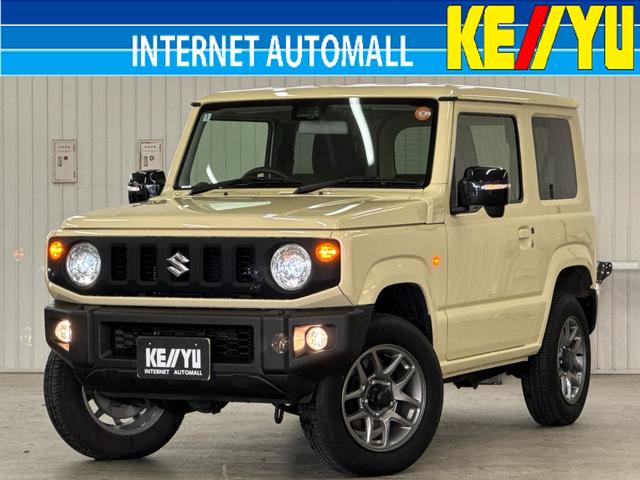 ジムニー(スズキ) ＸＣ　４ＷＤ／ターボ／２０２２年製タイヤ／クルコン　衝突軽減＆車線逸脱警告／ダウンヒルアシスト／ディスプレイオーディオ／ブルートゥース／ＤＶＤ／シートヒーター／ミラーヒーター／オートハイビーム／ヘッドライトウォッシャー／ＬＥＤヘッドライト／フォグランプ 中古車画像