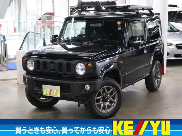 ジムニー XC 4WDターボ 5MT デュアルセンサーブレーキサポート innoウインターキャリア サイドストレージパネル シートヒーター ストラーダナビ バックカメラ BTオーディオ フルセグ ETC クルコン ダウンヒルアシスト LEDライト 純正16AW スペアキー(1枚目)