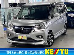 ソリオバンディット ハイブリッドSV デュアルカメラブレーキサポート 車線逸脱警報 リアパーキングセンサー アダプティブクルーズ パドルシフト ETC シートヒーター 両側スライドドア ストラーダナビ バックカメラ シートアンダーボックス 中古車画像