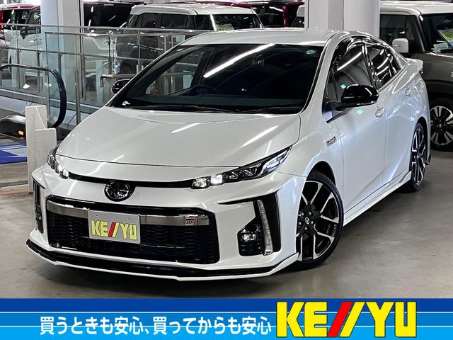 プリウスＰＨＶ(トヨタ) Ｓ　ＧＲスポーツ　ワンオーナー　シルクブレイズエアロ　シート・ステアヒーター　純正８インチディスプレイオーディオ＆ナビ　セーフティセンス　ＥＴＣ　バックカメラ　ＢＴオーディオ　フルセグＴＶ　スマートキー　ＡＣ１００Ｖ　ＬＥＤランプ 中古車画像