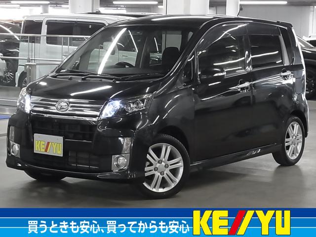 ムーヴ(ダイハツ) カスタム　ＲＳスマートセレクションＳＡ＆ＳＮ　ターボ　衝突軽減ブレーキ　誤発進抑制機能　ＥＴＣ　純正ナビ　バックカメラ　ＣＤ・ＤＶＤ　Ｂｌｕｅｔｏｏｔｈオーディオ　ＴＶ　スマートキー　電動格納ドアミラー　オートエアコン　ＬＥＤヘッドランプ　純正１５ＡＷ 中古車画像