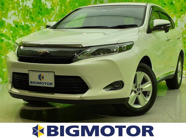 トヨタ ハリアーエレガンス 社外 ７インチ メモリーナビ サンルーフ シート ハーフレザー ヘッドランプ ｈｉｄ ｅｔｃ ｅｂｄ付ａｂｓ 横滑り防止装置 アイドリングストップ ｔｖ エアバッグ 運転席 エアバッグ 助手席 記録簿の中古車 車体価格229 9万円 17