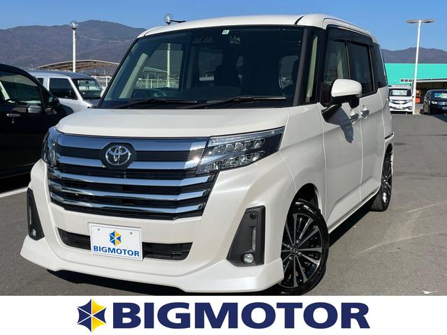 トヨタ ルーミー カスタムｇ ｔ ｍｃ後モデル 社外９インチナビ フルセグ バックモニターの中古車 グーネット中古車