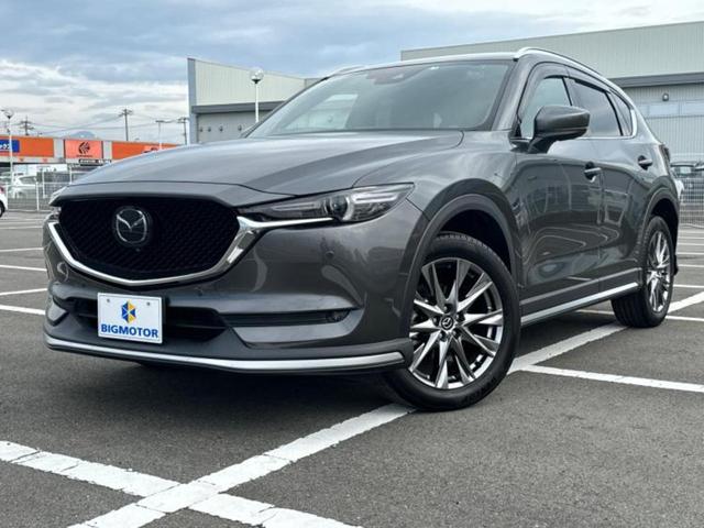 マツダ ＣＸ－５ ＸＤエクスクルーシブモード　ＢＯＳＥ／保証書／純正　メモリーナビ／フリップダウンモニター　社外　１０．１インチ／衝突安全装置／シートヒーター　前席／３６０°ビューモニター／車線逸脱防止支援システム／シート　合皮　後席モニター