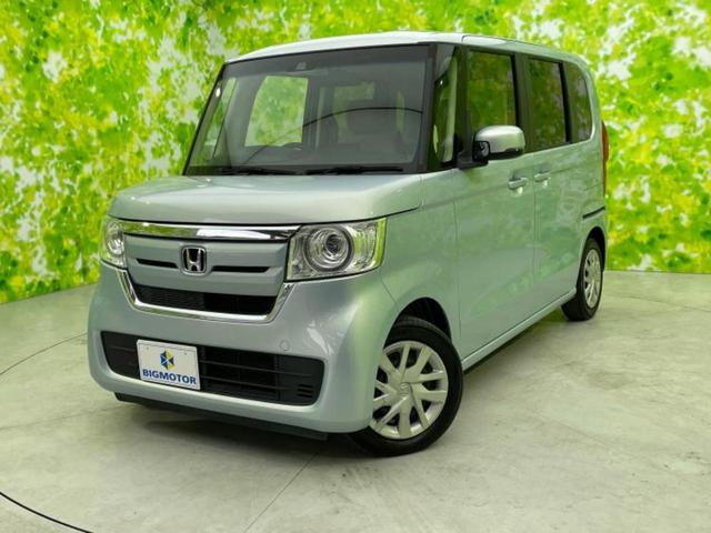 ホンダ Ｎ－ＢＯＸ Ｇ・ＥＸホンダセンシング　保証書／純正　ＳＤナビ／ホンダセンシング／両側電動スライドドア／車線逸脱防止支援システム／ヘッドランプ　ＬＥＤ／ＵＳＢジャック／ＥＴＣ／ＥＢＤ付ＡＢＳ／横滑り防止装置／アイドリングストップ