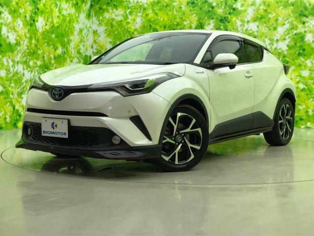 Ｃ－ＨＲ Ｇ　純正エアロ／純正　９インチ　ＳＤナビ／トヨタセーフティセンス／シートヒーター　前席／車線逸脱防止支援システム／シート　ハーフレザー／パーキングアシスト　バックガイド／ヘッドランプ　ＬＥＤ　フルエアロ（1枚目）