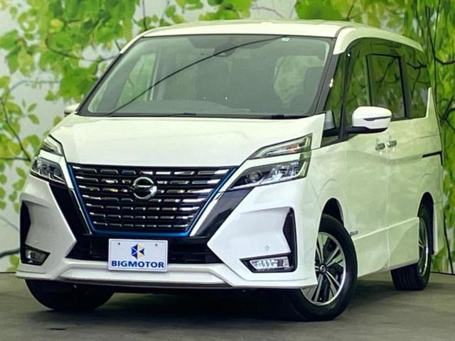 日産 セレナ ｅパワーハイウェイスターＶ　保証書／純正　１０インチ　ＳＤナビ／フリップダウンモニター／エマージェンシーブレーキ／両側電動スライドドア／車線逸脱防止支援システム／ドライブレコーダー　純正／ヘッドランプ　ＬＥＤ／ＵＳＢジャック