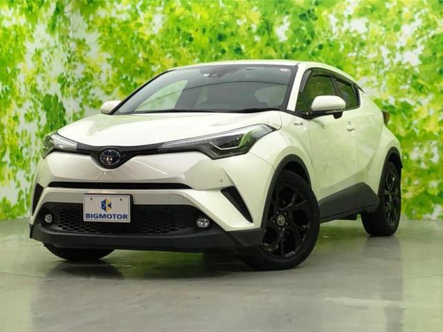 C-HR（トヨタ）Ｇモードネロ　保証書／純正　９インチ　ＳＤナビ／トヨタセーフティセンス／シートヒーター／車線逸脱防止支援システム／シート　ハーフレザー／ヘッドランプ　ＬＥＤ／Ｂｌｕｅｔｏｏｔｈ接続／ＥＴＣ／ＥＢＤ付ＡＢＳ 中古車画像