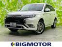 アウトランダーＰＨＥＶ ４ＷＤ　Ｇ　社外　ＳＤナビ／イーアシスト（ミツビシ）／シートヒーター／全方位モニター／車線逸脱防止支援システム／シート　ハーフレザー／パーキングアシスト　バックガイド／電動バックドア　衝突被害軽減システム　４ＷＤ（1枚目）