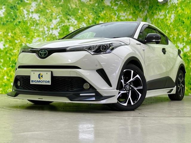 トヨタ Ｃ－ＨＲ Ｇ　純正エアロ／保証書／純正　９インチ　ＳＤナビ／トヨタセーフティセンス／シートヒーター　前席／車線逸脱防止支援システム／シート　ハーフレザー／パーキングアシスト　バックガイド　衝突被害軽減システム