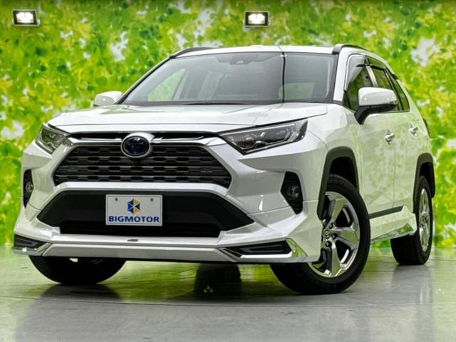 トヨタ ＲＡＶ４ ４ＷＤハイブリッドＧ　モデリスタエアロ　保証書　ディスプレイオーディオ＋ナビ９インチ