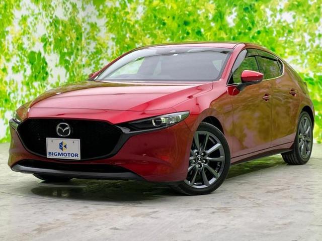 マツダ ＭＡＺＤＡ３ファストバック ４ＷＤ１５Ｓツーリング　純正　９インチ　ＳＤナビ／衝突安全装置／３６０°ビューモニター／車線逸脱防止支援システム／パーキングアシスト　バックガイド／ドライブレコーダー　前後／ヘッドランプ　ＬＥＤ　衝突被害軽減システム　４ＷＤ