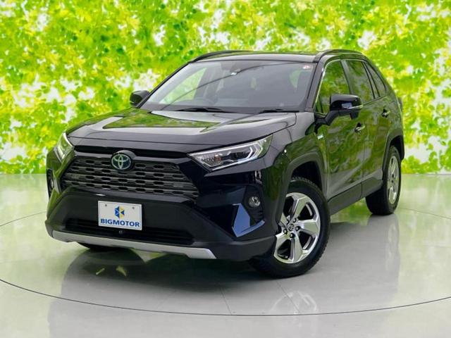 ＲＡＶ４(トヨタ) ４ＷＤハイブリッドＧ　保証書／純正　９インチ　ＳＤナビ／デジタルインナーミラー／衝突安全装置／シートヒーター　前席／車線逸脱防止支援システム／パーキングアシスト　バックガイド／電動バックドア　衝突被害軽減システム 中古車画像