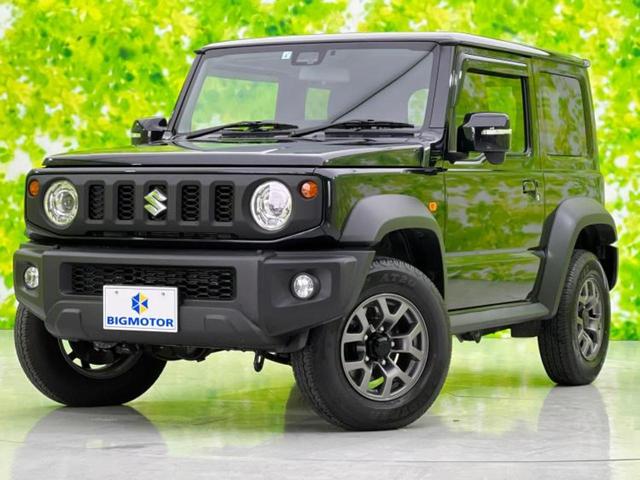 スズキ ジムニーシエラ ４ＷＤ　ＪＣ　保証書／セーフティサポート（スズキ）／シートヒーター　前席／車線逸脱防止支援システム／ヘッドランプ　ＬＥＤ／ＥＴＣ／ＥＢＤ付ＡＢＳ／横滑り防止装置／クルーズコントロール／禁煙車／エアバッグ　運転席