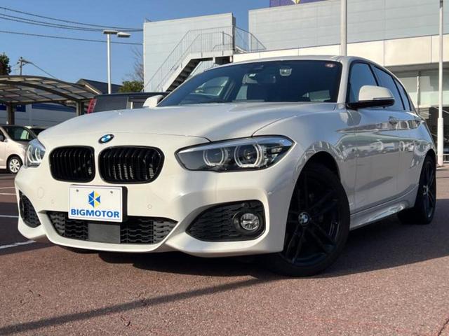 ＢＭＷ １シリーズ １１８ｄ　Ｍスポーツエディションシャドー　純正　ナビ／衝突安全装置／シートヒーター　前席／車線逸脱防止支援システム／シート　フルレザー／パーキングアシスト　バックガイド／パーキングアシスト　自動操舵／ヘッドランプ　ＬＥＤ　革シート　電動シート