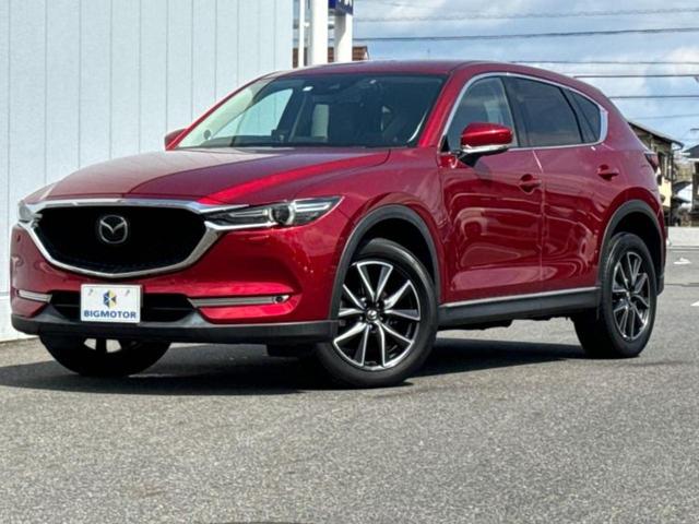 マツダ ＣＸ－５ ４ＷＤ　ＸＤ　Ｌパッケージ　ＢＯＳＥ／保証書／純正　ＳＤナビ／アイアクティブセンス（マツダ）／シートヒーター　全席／車線逸脱防止支援システム／シート　フルレザー／パーキングアシスト　バックガイド／電動バックドア　革シート　ターボ