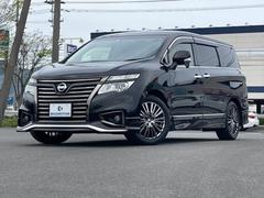 日産　エルグランド　４ＷＤハイウェイスターＳジェットブラックアーバンクロム　保証書　純正　９インチ