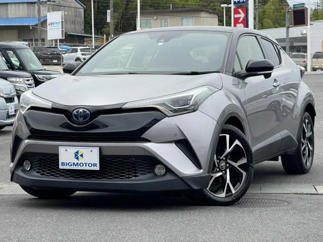 トヨタ Ｃ－ＨＲ Ｇ　ＬＥＤエディション　保証書／社外　ＳＤナビ／トヨタセーフティセンス／シートヒーター　前席／車線逸脱防止支援システム／シート　ハーフレザー／パーキングアシスト　バックガイド／ヘッドランプ　ＬＥＤ　衝突被害軽減システム