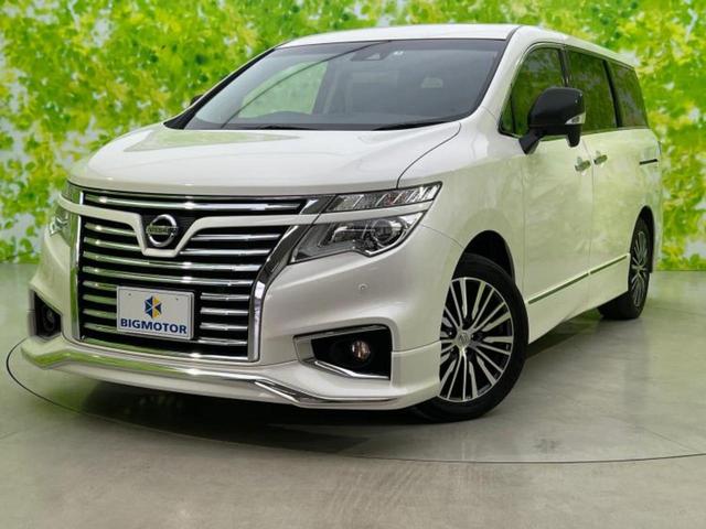 日産 エルグランド ハイウェイスターＳ　エアロ　保証書　Aftermarket