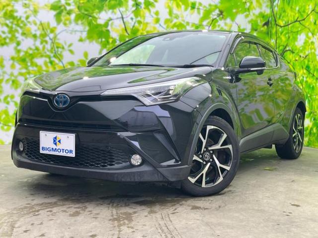 トヨタ Ｃ－ＨＲ Ｇ　純正　９インチ　ＳＤナビ／トヨタセーフティセンス／シートヒーター　前席／車線逸脱防止支援システム／シート　ハーフレザー／パーキングアシスト　バックガイド／ドライブレコーダー　社外　衝突被害軽減システム