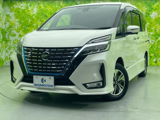 日産 セレナ ｅパワーハイウェイスターＶ　保証書／純正　１０インチ　ＳＤナビ／インテリジェントルームミラー／エマージェンシーブレーキ／両側電動スライドドア／アラウンドビューモニター／車線逸脱防止支援システム／プロパイロット　全周囲カメラ