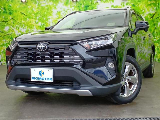 ＲＡＶ４(トヨタ) ４ＷＤ　Ｇ　保証書／純正　９インチ　ＳＤナビ／トヨタセーフティセンス／シートヒーター／車線逸脱防止支援システム／シート　合皮／パーキングアシスト　バックガイド／電動バックドア／ヘッドランプ 中古車画像