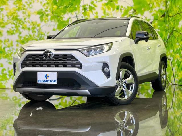 ＲＡＶ４ ４ＷＤ　Ｇ　ガラスルーフ／保証書／純正　９インチ　ＳＤナビ／衝突安全装置／シートヒーター／車線逸脱防止支援システム／パーキングアシスト　バックガイド／電動バックドア／ヘッドランプ　ＬＥＤ　サンルーフ　バックカメラ（1枚目）