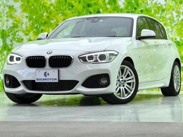 ＢＭＷ １シリーズ １１８ｉ　Ｍスポーツ　保証書／純正　ＨＤＤナビ／衝突安全装置／車線逸脱防止支援システム／ヘッドランプ　ＬＥＤ／Ｂｌｕｅｔｏｏｔｈ接続／ＥＢＤ付ＡＢＳ／横滑り防止装置／アイドリングストップ／バックモニター／ＤＶＤ／禁煙車