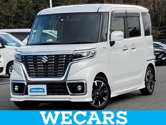 ハイブリッドＸＳターボ　新品タイヤ／保証書／純正　８インチ　ＳＤナビ／両側電動スライドドア／シートヒーター／シート　ハーフレザー／ヘッドランプ　ＬＥＤ／ＥＴＣ／ＥＢＤ付ＡＢＳ／横滑り防止装置／アイドリングストップ