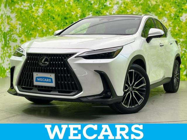 ＮＸ３５０ｈバージョンＬ　サンルーフ／保証書／ディスプレイオーディオ＋ナビ１４インチ／プリクラッシュセーフティ／エアーシート　前席／パノラミックビューモニター／車線逸脱防止支援システム／シート　フルレザー　革シート　電動シート