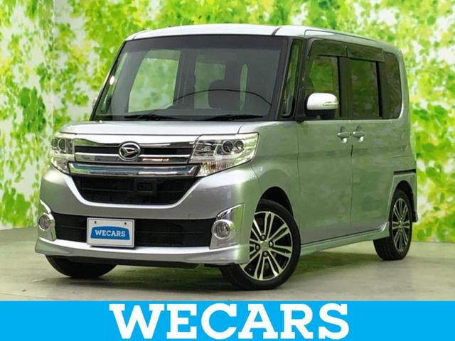 カスタムＲＳトップエディションＳＡ　新品タイヤ／保証書／純正　８インチ　ＳＤナビ／衝突安全装置／両側電動スライドドア／シート　ハーフレザー／ヘッドランプ　ＬＥＤ／ＥＴＣ／ＥＢＤ付ＡＢＳ／横滑り防止装置／アイドリングストップ　バックカメラ
